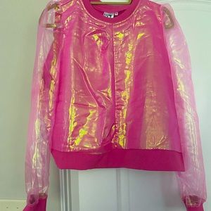 Queen of Sparkles Iridescent Sweatshirt & Skirt SET